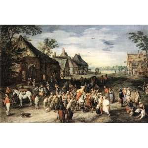   oil paintings   Jan Bruegel the Elder   24 x 16 inches   St Martin