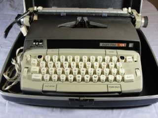 Vintage Smith Corona Electra 120 Electric Typewriter in Hard Case 