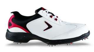NEW in Box Mens Callaway Sport Era M222 Golf Shoes White/Black/Red 