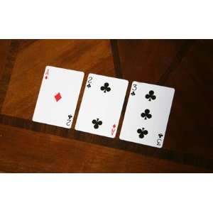   Million Dollar Monte   Blue Back   Magic Card Trick 