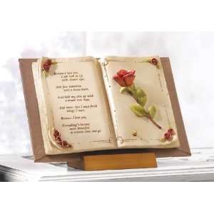  Musical Book Of Love Novel Sculpture Valentines Gift