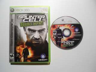 Splinter Cell Double Agent Great  In Case No Manual Xbox 360  