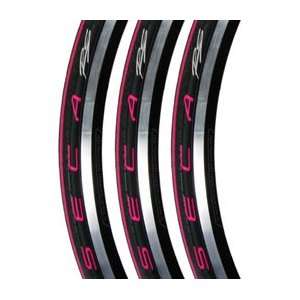  Serfas SECA RS Folding Road Tire Pink 700x23 3 Pack 