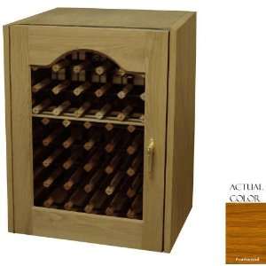   Bottle Provincial Series Wine Cellar   Glass Doors / Fruitwood Cabinet
