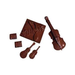  Chocolate music/instrument, cello shape.