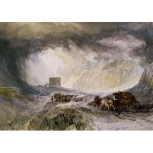   Turner Joseph Mallord William Passage of Mount Cenis