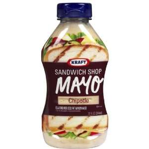 Kraft Sandwich Shop Mayo Chipotle, 12 oz Grocery & Gourmet Food