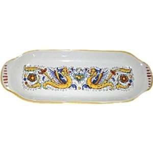  Deruta Ceramic Pottery Small Hand Painted Serving Platter 