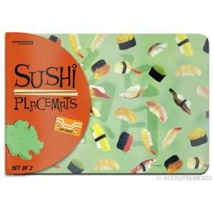  Sushi Placemats