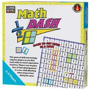   Edupress LRN2347 Math Dash Equivalent Fractions Toys & Games