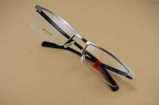 New Half frame eyeglasses spectacles glasses gray 8276  