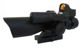 223 Special Green Laser Scope Combo with 1.5 5X32  
