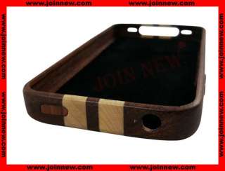 100% real wood case handmade for iphone 4 oringinal brazil rosewood 