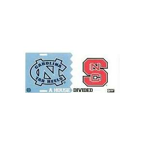   CarolinaState/North Carolina House Divided Auto Tag