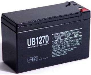 Universal UB1270ALT9 Casil CA1270 12v 7ah SLA Battery   Kit  
