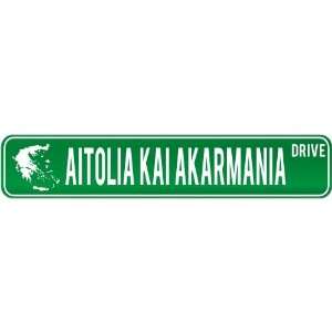  New  Aitolia Kai Akarmania Drive   Sign / Signs  Greece 
