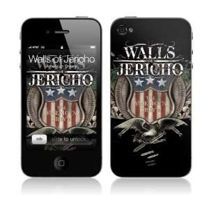   WALL10133 iPhone 4  Walls of Jericho  American Dream Skin Electronics