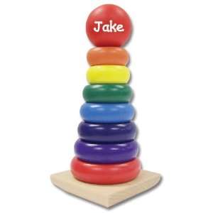  Personalized Rainbow Stacker Toys & Games