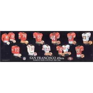  10x30 NFL SF 49ers.Plaque