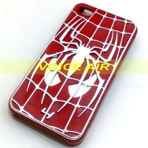  Spiderman 4 Iphone 4 4s Case with Box Packaging (Red 