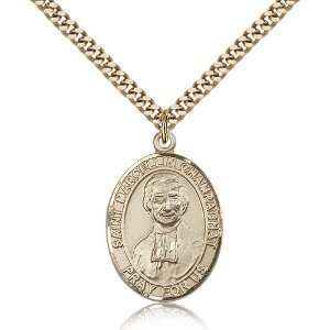  Gold Filled St. Saint Marcellin Champagnat Medal Pendant 1 