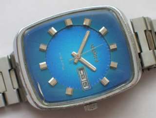 RAREST CHAIKA Digital watch Huge case AWESOME BLUE DIAL  