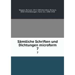   , Richard, 1858 1926,Wolzogen, Hans von, 1848 1938 Wagner Books