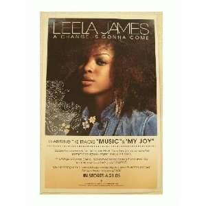   Leela James Poster A Change Is Gonna Come Gorgeous 