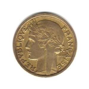  1935 France 2 Francs Coin KM#886 