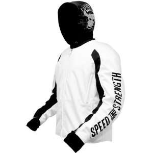  Speed & Strength Run With The Bulls Textile Jacket, White 