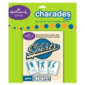  Call It Sports Charades Card Game