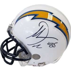 Antonio Gates Autographed/Hand Signed San Diego Chargers Mini Helmet