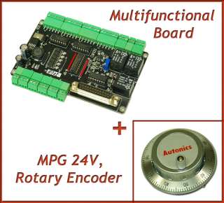 CNC Breakout Board / Mach3 / EMC2 / DB25 (CM101)  