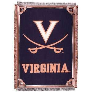  University of Virginia Cavaliers Afghan Throw Blanket 50 