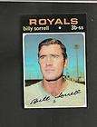 1971 Topps 17 Billy Sorrell EX Royals  