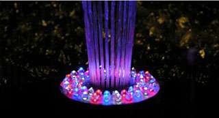 48 LED Color Changing Pool Or Pond Water Fountain NEW  