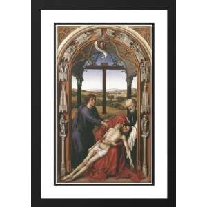  Weyden, Rogier van der 28x40 Framed and Double Matted 