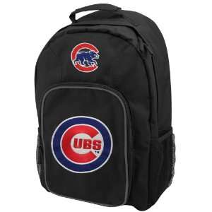  MLB Chicago Cubs Southpaw Backpack   Black Sports 