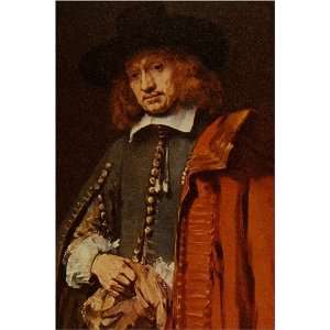  Portrait of Jan Six by Rembrandt Harmenszoon van Rijn, 17 