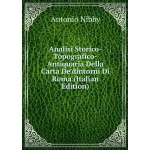   Carta Dedintorni Di Roma (Italian Edition) Antonio Nibby Books