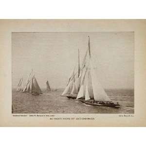  1929 Big Yachts Racing Race Southend on Sea England 