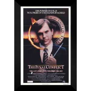  The Omen Final Conflict 27x40 FRAMED Movie Poster   A 