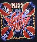 NWT womens xl KISS black tshirt top sonic boom