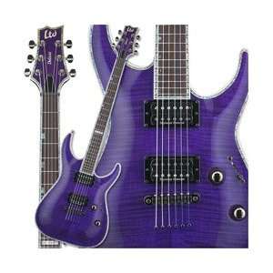  H1001 LTD Deluxe Horizon Electric Guitar (See Thru Purple 