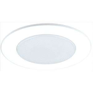   Fluorescent Shower Trim with Albalite Lens   White