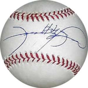 Sammy Sosa Autographed National League Baseball  Sports 