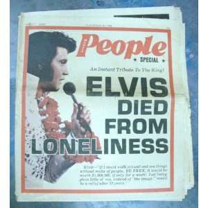   Elvis Special 1977 Tribute to The King Vince (ed) Sorren Books