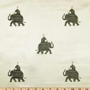  29 Wide Chinese Silk Brocade Elephants Fog Fabric By The 