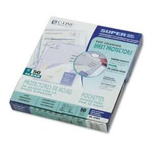   Sheet Protector, Clear, 11 x 8 1/2, 50/BX