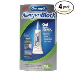  Chloraseptic Allergen Block Gel, 0.1 Oz (Pack of 4 